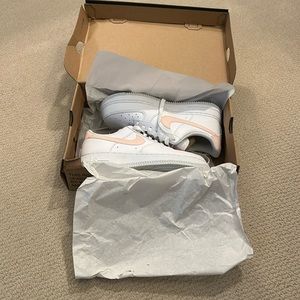 Nike Womens White Air Force 1 07 Next Nature DN1430106 Lightweight Sneaker Shoes